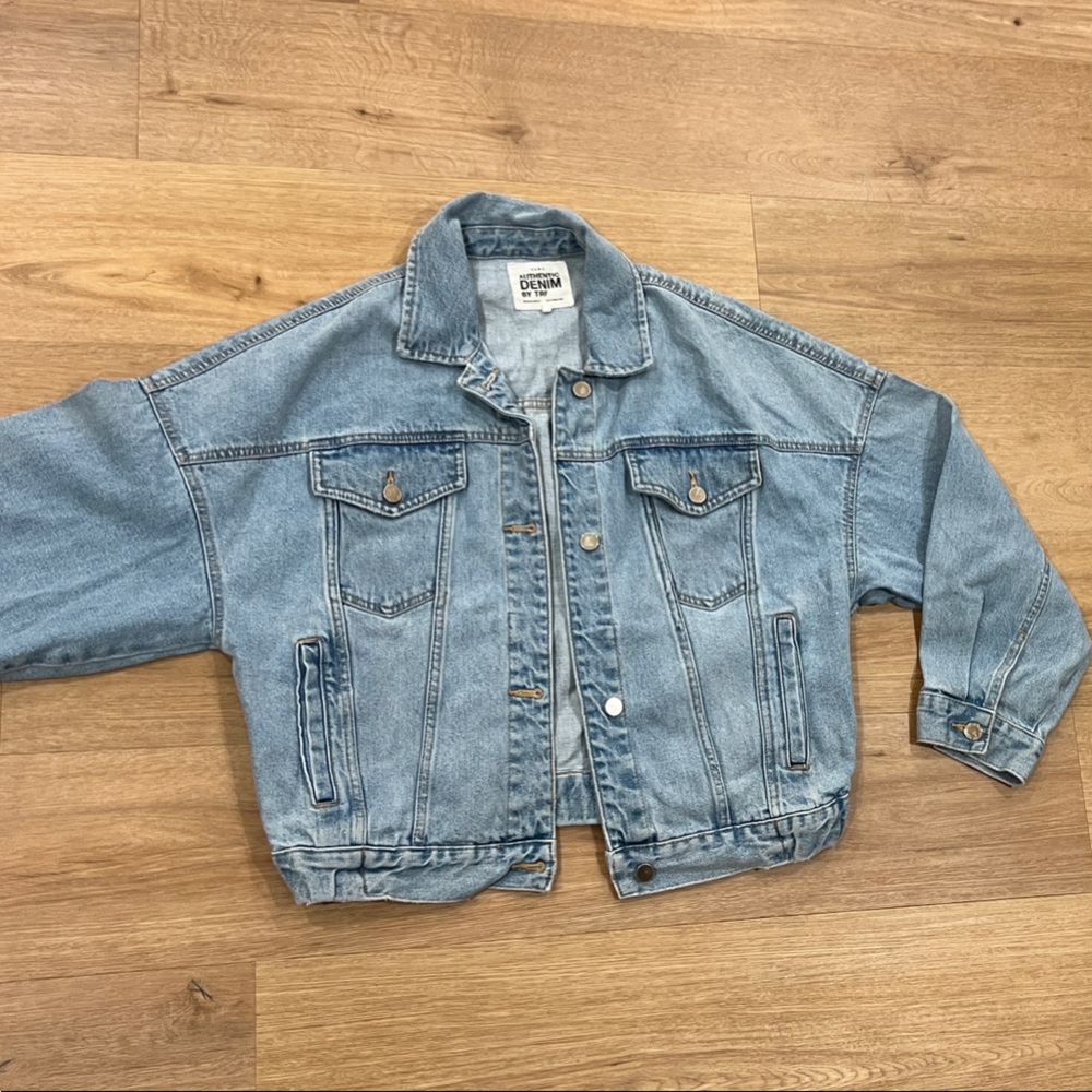 Zara Blue Denim Jacket
